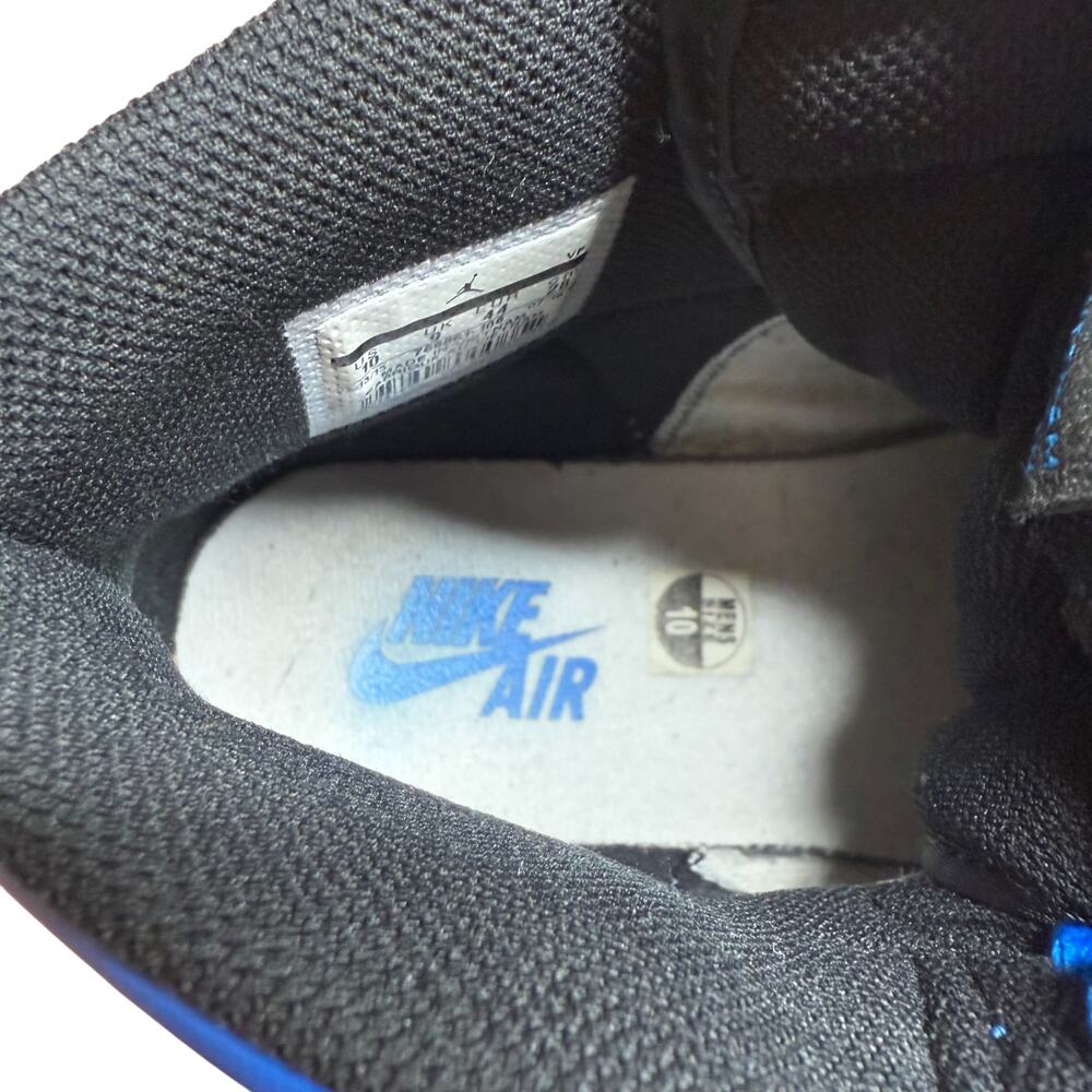 Nike Air Jordan 1.5 The Return Reverse Fragment Men 10 White Black Sneakers READ - Picture 14 of 14